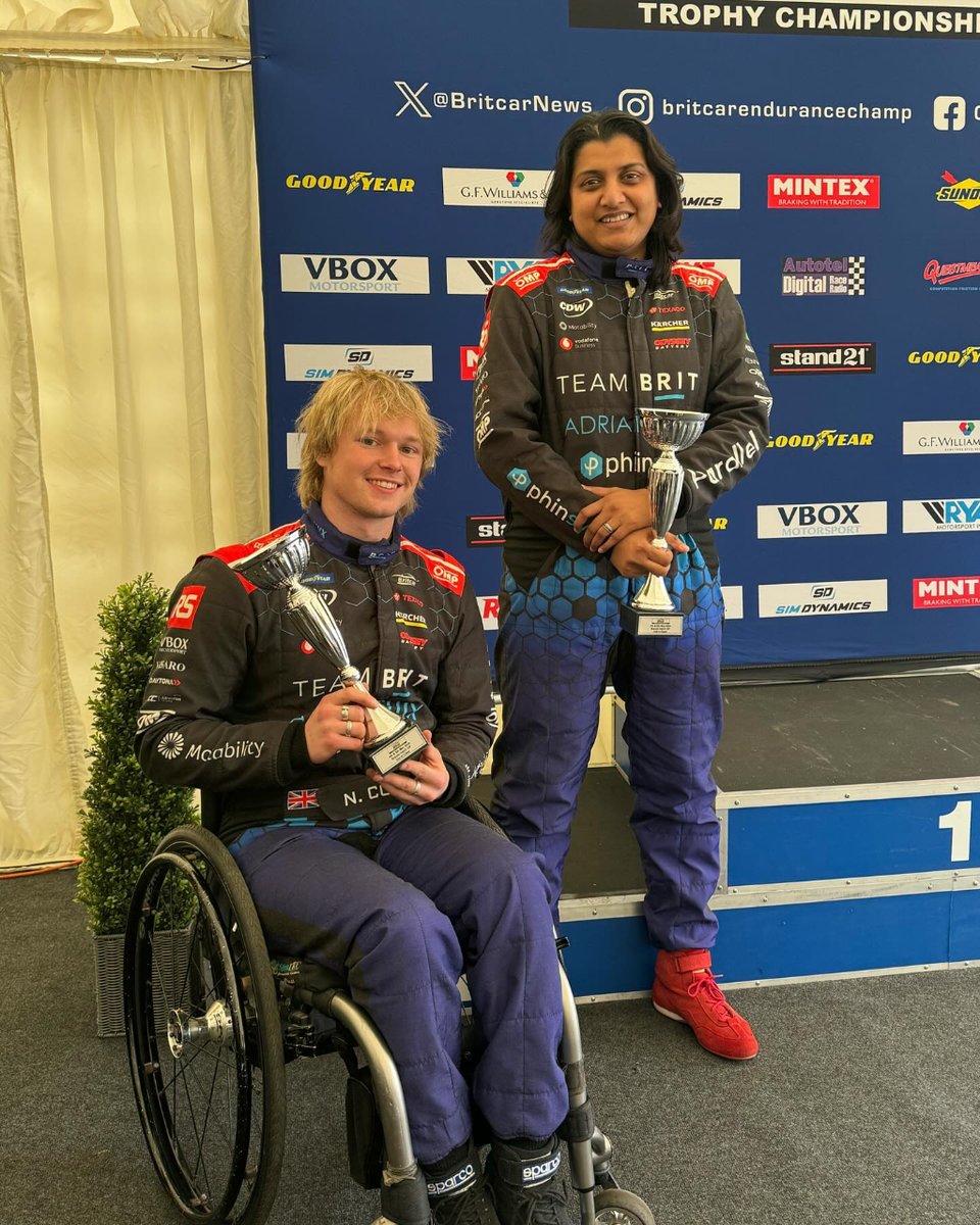 Another thrilling weekend of racing action for @TeamBRITracing at Brands Hatch! 🏁🏎️ It was P2 for Noah and Asha, and P3 for Bobby and Caleb! 🥈🥉