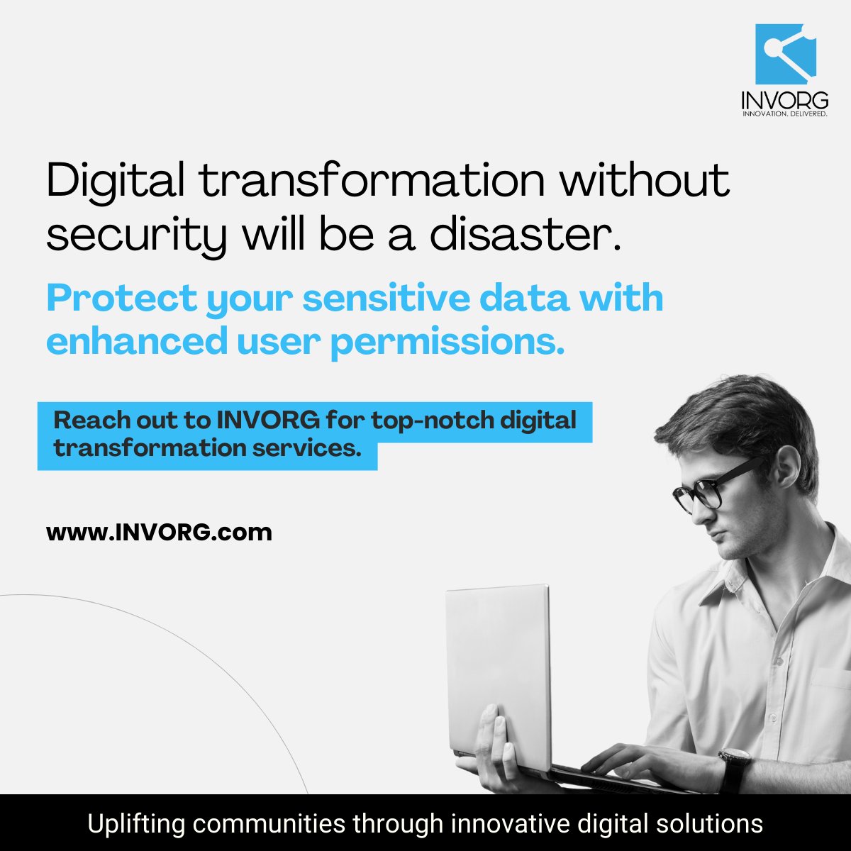 invorg's tweet photo. INVORG helps organizations to protect their data by implementing compressive digital risk management program.

Let connect with us - https://t.co/uzY2jvDBGS

#Notforprofits #INVORG #Canada #DataProtection #DigitalRiskManagement https://t.co/qrgwwMxNtT