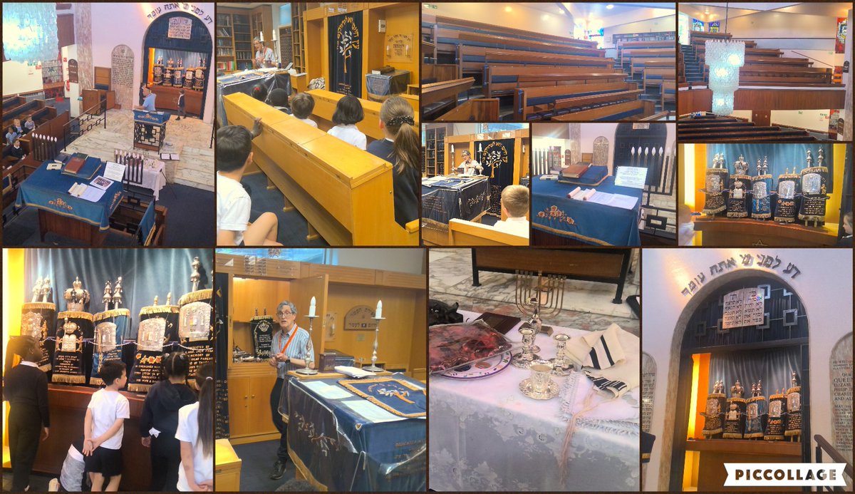 Year 2 really enjoyed visiting the Synagogue this morning. We have learnt so much about Judaism. Thank you Whitefield Hebrew Congregation. @STOC_CAT