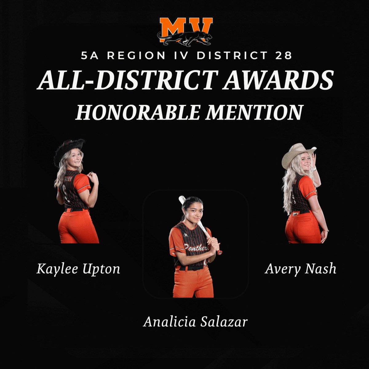 SoftballMedina's tweet photo. Congratulations to our Lady Panthers, who were selected to the All-District Teams for the 2024 season.

We are very proud of you! https://t.co/4IQN3jdBBp
