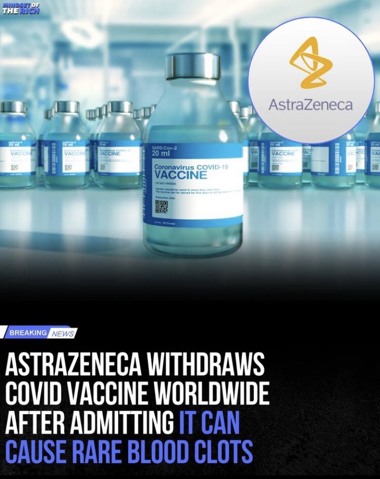 HAHHA!!! Just like the J&J Covid vaccine in the US, but now in Europe, the AstraZeneca Covid vaccine is quietly  removed from the market!!! #VaccineAdverseEffects #vaccineinjuries #truth #BigPharma