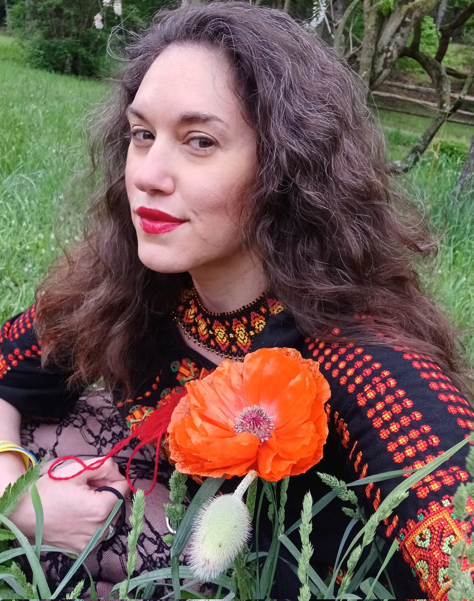 Today, I will be reading the Lemko - language / Ukraine war poems my institution published in our literary journal at the journal's launch. Wish me luck! In the meantime, I hope you have a day as beautiful as you are!