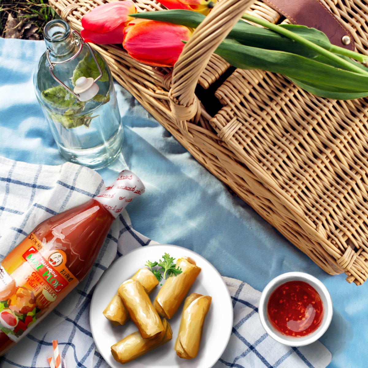 Summer is on the horizon...

What are you packing in your picnic?

#maeploy #sweetchilli #mealinspo