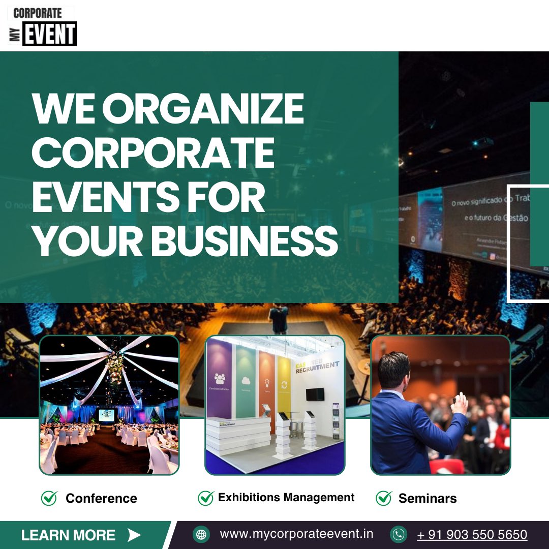 Your ideal corporate event awaits. Let’s make it happen

#corporateevents #corporate #eventplanner #eventplanners #event #eventmanagement #corporaterentals #businessevents #conference #corporatemeetings #eventcoordinator #eventcoordination