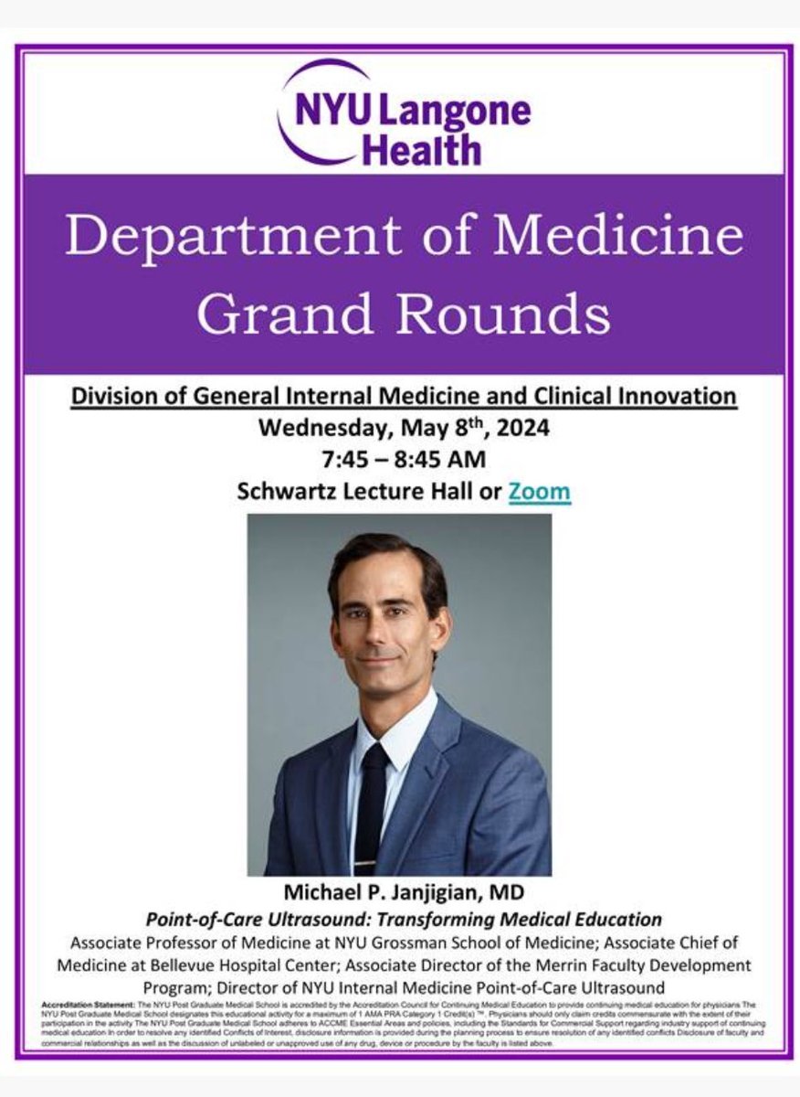 Proud of my love ❤️. A compassionate physician, superb educator& role model to ⁦@nyugrossman⁩ colleagues. Expert in Point of Care Ultrasound #POCUS honored today by his colleagues with this prestigious award. ⁦@BellevueHosp⁩ patients so fortunate to have your care