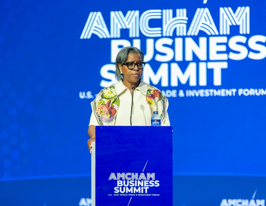 British Robinson, the coordinator of @ProsperAfricaUS attended the 4th #AMCHAMSummit. Her speech highlighted Prosper Africa's achievements in enhancing trade between the U.S. and Africa. Watch the full video: bit.ly/3JRgYwR #FutureOfTrade