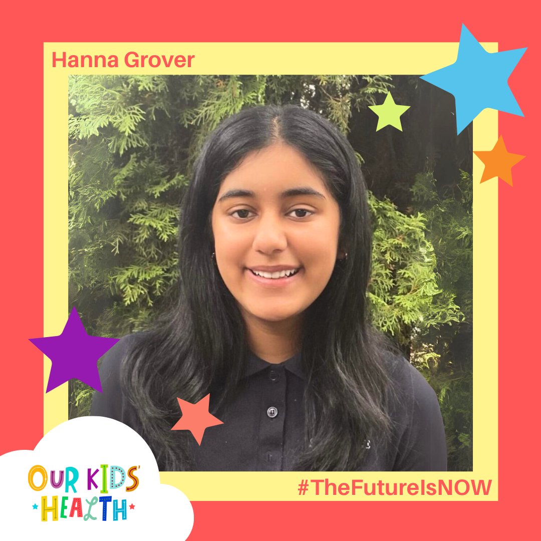 🎉 Huge congratulations to Hanna Grover from Surrey, B.C., one of our Digital Health Youth Fellows, for receiving the @children1stca The Future is NOW! award 🌟 Learn about Hanna and other inspiring young Canadians championing children's rights and addressing urgent issues that…