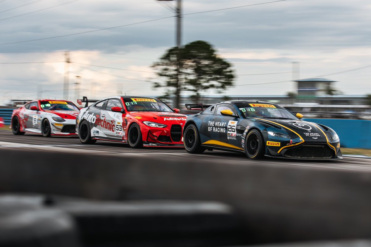 It was another podium weekend for “The Grish” and “The Green” with @Heart_Of_Racing in Sebring this weekend! shiftupnow.com/photo-gallery/… 📸: @lenssenphoto #ShiftUpNow #WomenInMotorsport