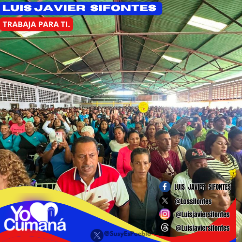 YO♥️CUMANA. La Clase Trabajadora del Municipio Sucre se concentró en emotiva asamblea para ratificar su inquebrantable respaldo al líder de la Revolución Bolivariana y Presidente de la República, NICOLÁS MADURO. @lossifontes 🟨#Sucre 🟦#Cumaná 🟥#NadieDetieneAlPuebloValiente