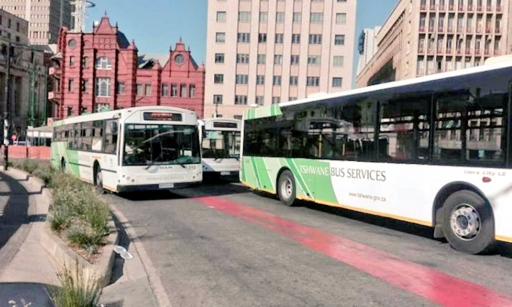 ⚠️ALERT : Tshwane Bus Services (@Tshwanebus2) will continue to be slightly disrupted due to an illegal strike by SAMWU affiliated drivers. #PTATraffic