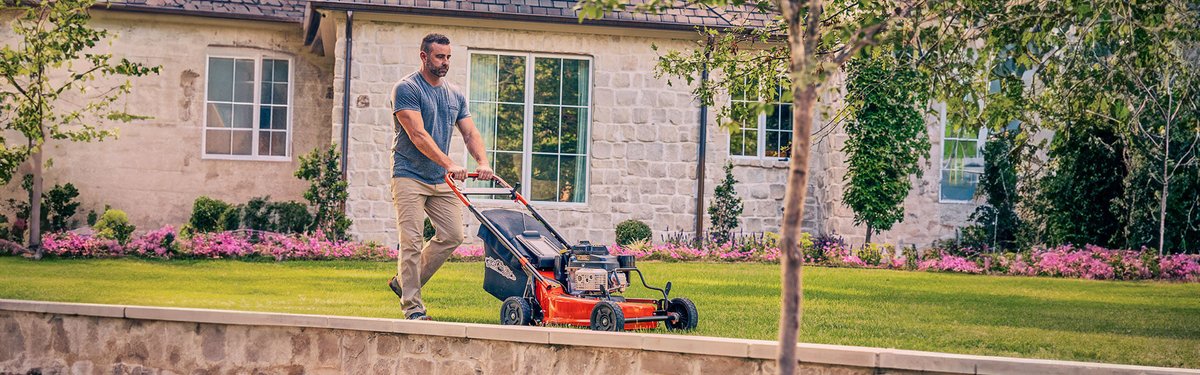 My Money Saving tip of the day.  Instead of buying a $5,000 riding lawnmower and a $ 1,000 Treadmill, buy a push mower.  Mowing the lawn with a push mower is less expensive, great exercise, and has no gym fees. #frugal #moneycontrol #Thrift