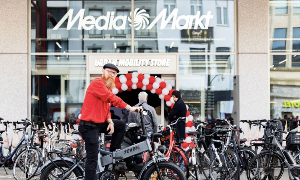 Avrupa'da Bir İlk: MediaMarkt Antwerp'te 'Kentsel Mobilite Mağazası' Açtı.  🚲🌍 🌱🔌
 #SürdürülebilirHareketlilik #ElektrikliAraçlar #DönüşümeHazırız #YenilikçiMağaza #GeleceğinPerakendesi #MediaMarkt#Yenilik #ÇevreciUlaşım #DeneyimPerakendeciliği 

buff.ly/4adOokb