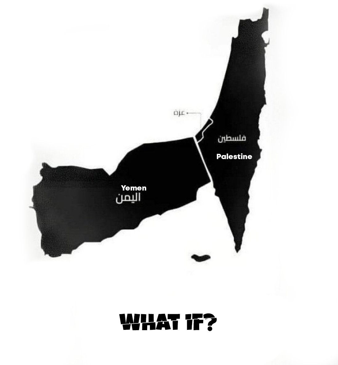 🇵🇸🇾🇪| What If Yemen was the neighbor of Palestine!?