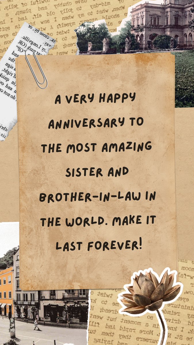 May Your Love Story Keep Unfolding Beautifully: Happy Anniversary, Sister!
.
.
#bestanniversaryever #mysister #sistersquad #bestsisterever #proudsister #siblinglove #happyanniversary #weddinganniversary