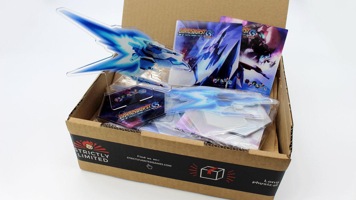 The Acrylic Standee and Art Cards for Dariusburst CS CORE have just arrived and will soon be making their way to your doorsteps! With nearly all CE items now at our warehouse, assembly will start very soon. Look out for the release in July! ecs.page.link/yNwnS