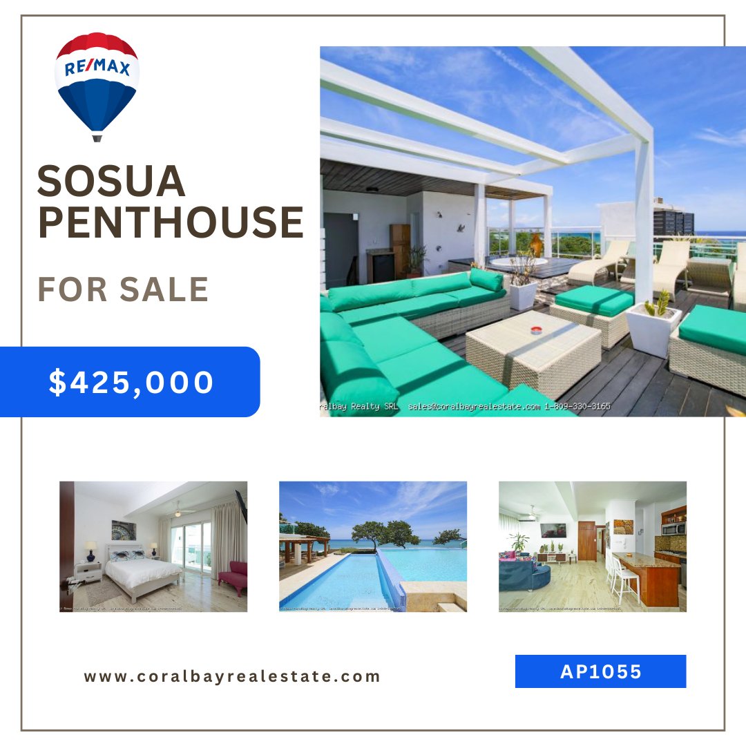 #BeachfrontProperty #LuxuryLiving #CabareteRealEstate #OceanViewApartment #RooftopTerrace #Jacuzzi #DominicanRepublicHomes #InvestInParadise #SustainableLiving #EcoFriendlyHome
coralbayrealestate.com/property/3-bed…