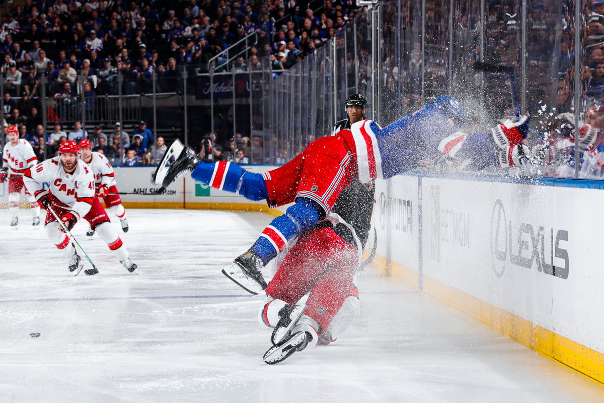 Fotogs were all over this one. (1st: Bruce Bennett/Getty; 2nd: Joshua Sarner/Icon Sportswire; 3rd: Jared Silber/NHLI)
