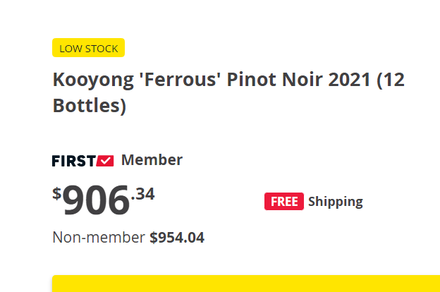 #bloodyhellKen. Remember getting a bottle of Ferrous for $29 at Leo's supermarket in Kew in 2015. Now close to $1000. Should have taken it home and kept it.