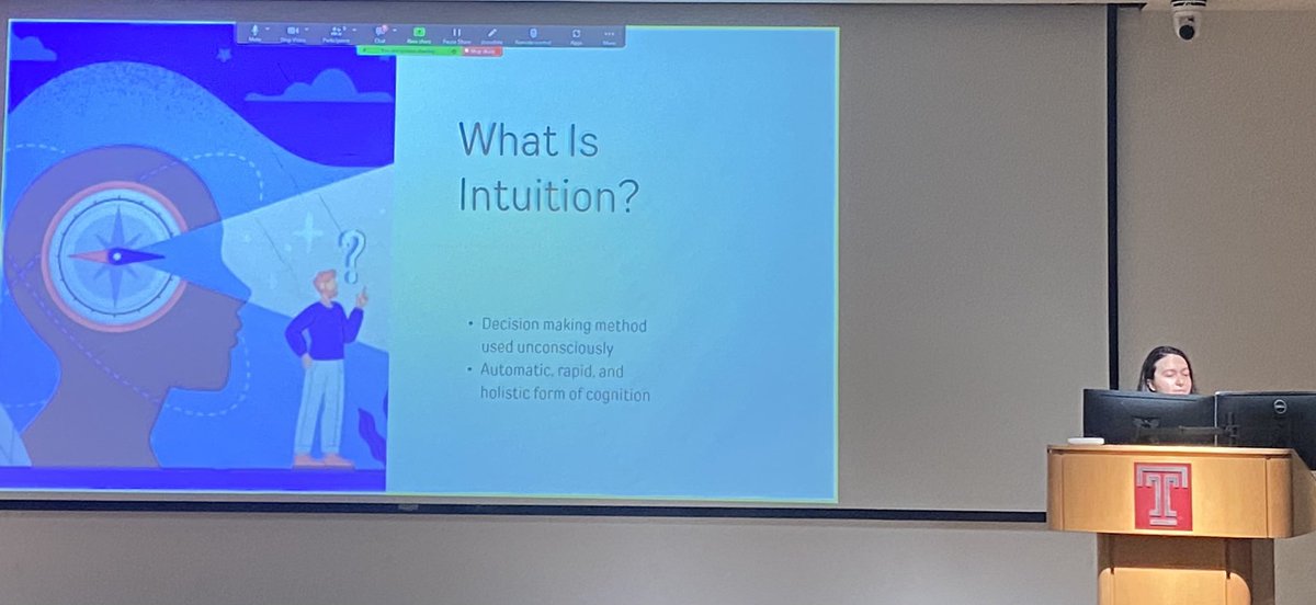 Zoe Maher (@zoe_maher) on Twitter photo Another <a href="/TempleSurgery/">TUHS Dept of Surgery</a> chief surgical resident, Dr Jess Magarinos, giving a fascinating talk on clinical intuition in medicine. So proud of her! <a href="/TempleSurgRes/">Temple Surgery Residents</a> Another <a href="/TempleSurgery/">TUHS Dept of Surgery</a> chief surgical resident, Dr Jess Magarinos, giving a fascinating talk on clinical intuition in medicine. So proud of her! <a href="/TempleSurgRes/">Temple Surgery Residents</a>