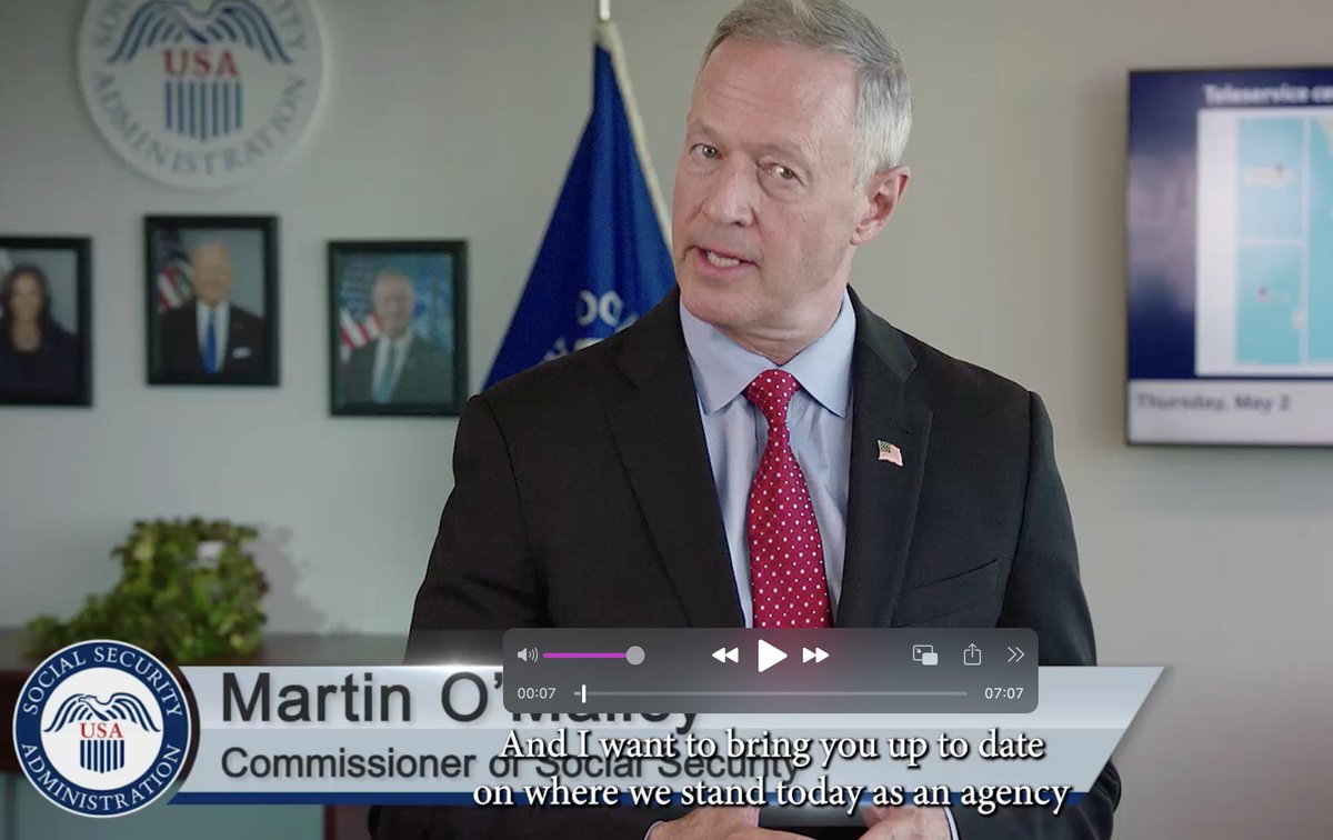 NCOAging's tweet photo. 🚨 (1/3): NCOA is proud to have a virtual message at #AgeAction from our #AgeFriendly advocate in @SocialSecurity Commissioner @OMalleySSA.
"#SocialSecurity benefits play a vital role in #Equitable #Aging," O'Malley says. #AgeAction24 https://t.co/u4AdM5dAUb
