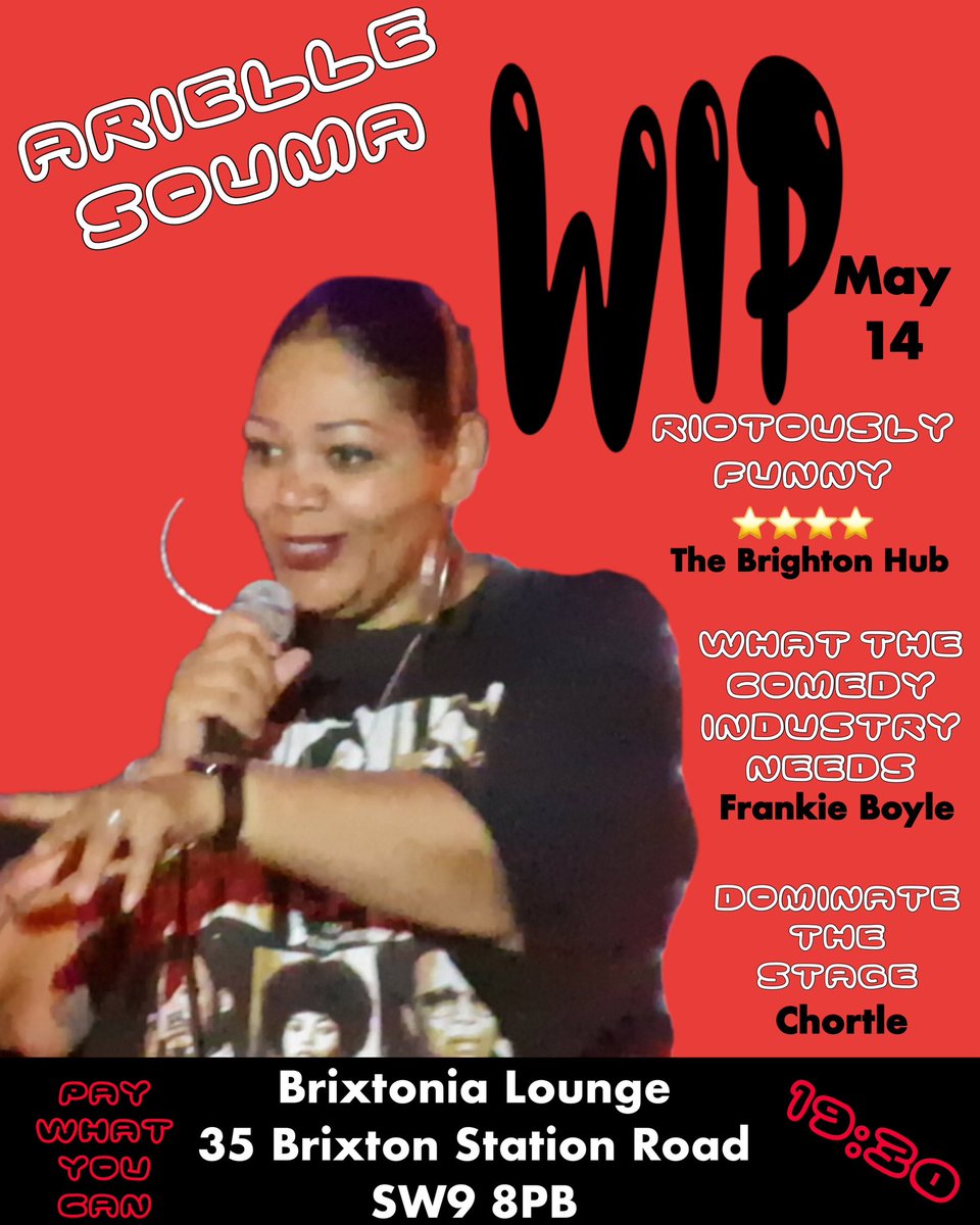 Arielle Souma (@phatcomedian) on Twitter photo Working on my new show! It’s been years but it’s happening . Check me out <a href="/BrixtonBlog/">Brixton Blog</a> <a href="/brixtonbuzz/">Brixton Buzz</a> <a href="/BrixtonBID/">Brixton BID</a> <a href="/thisisbrixton/">This is Brixton</a> Working on my new show! It’s been years but it’s happening . Check me out <a href="/BrixtonBlog/">Brixton Blog</a> <a href="/brixtonbuzz/">Brixton Buzz</a> <a href="/BrixtonBID/">Brixton BID</a> <a href="/thisisbrixton/">This is Brixton</a>
