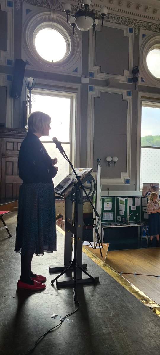 An excellent #AntiPoverty #Partnership event at Todmorden Town Hall this morning. Making and strengthening connections across the Borough. #costoflivingcalderdale