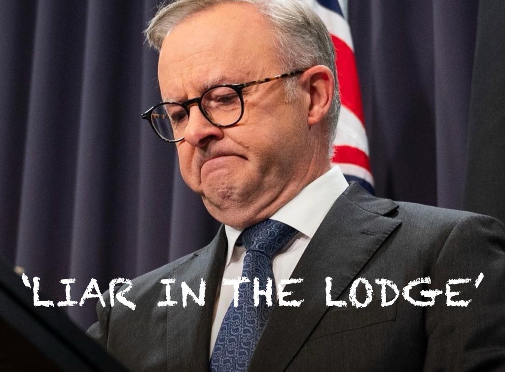 Since Albo has been bowing & groveling to Xi the situation with military relations has become the worst we have seen with China.
Labor is being treated like fools by the CCP.
Handsome boy Albo has been caught out lying again,the #DudPM is telling lies everyday like Krudd #auspol