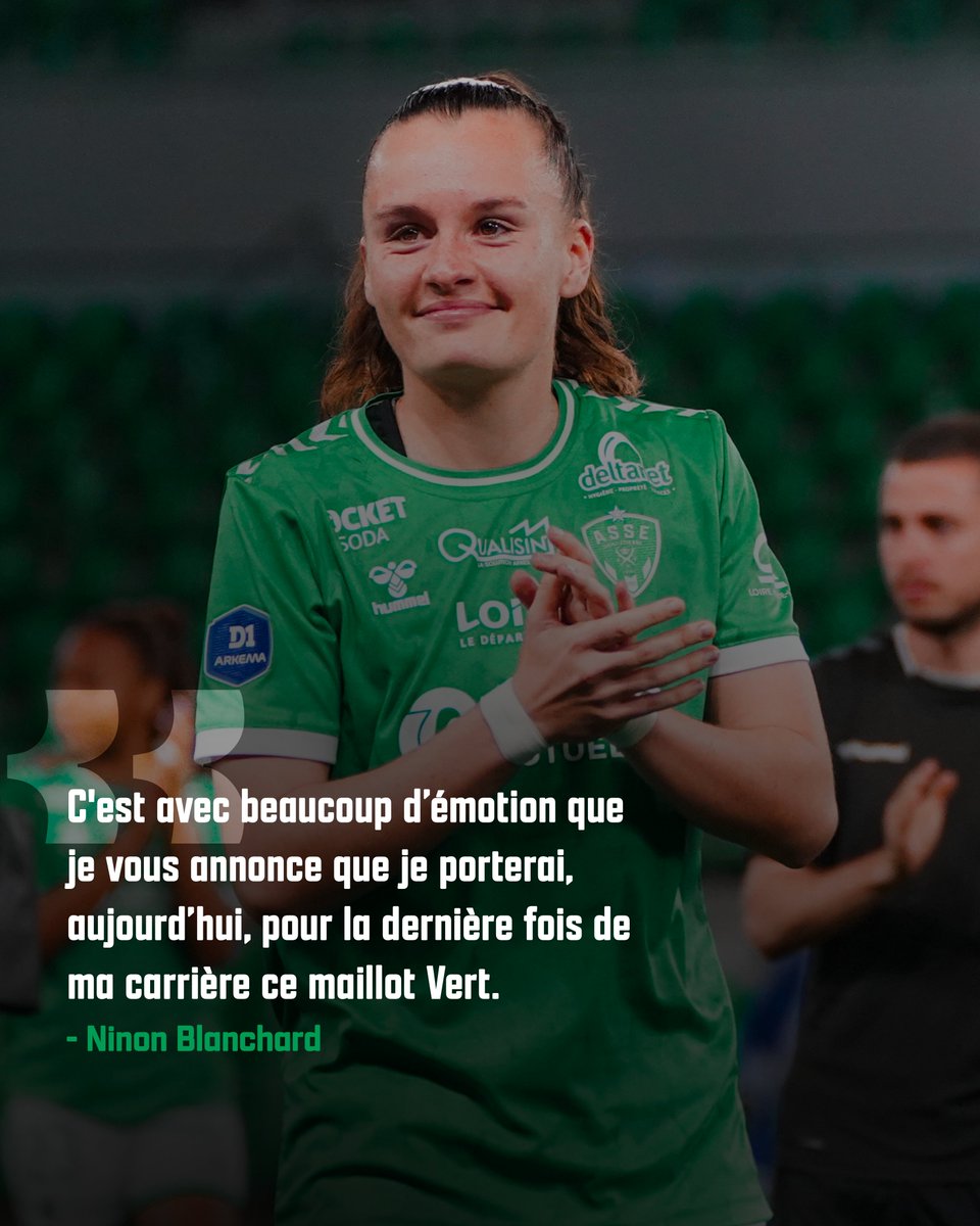 ASSEFeminines's tweet photo. 🥹 Quelques mots qui veulent dire tellement... signés @Ninon_7 ! 💚✨ https://t.co/HlTmpqqZ90