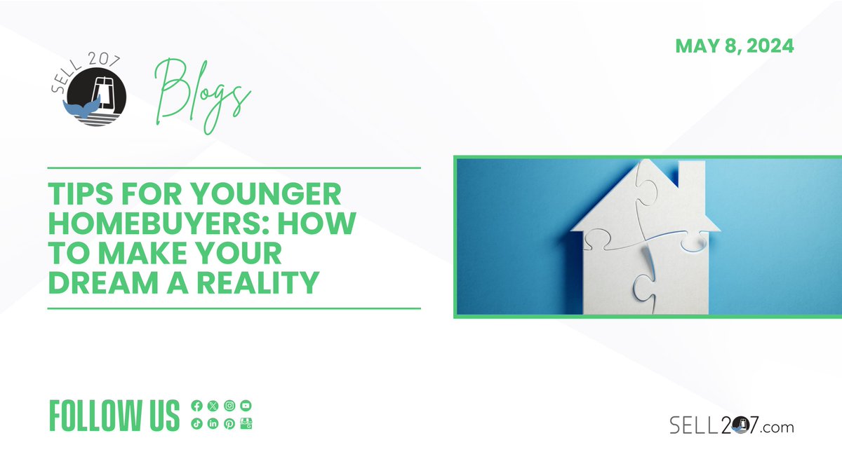 Hey, young homebuyers! 🏡 Dreaming of your own place but not sure where to start? Dive into our latest blog for practical tips to help you turn that dream into a reality.

Sell 207 | Your Midcoast Maine Waterfront Real Estate Specialists

sell207.com/blog/Tips-for-…