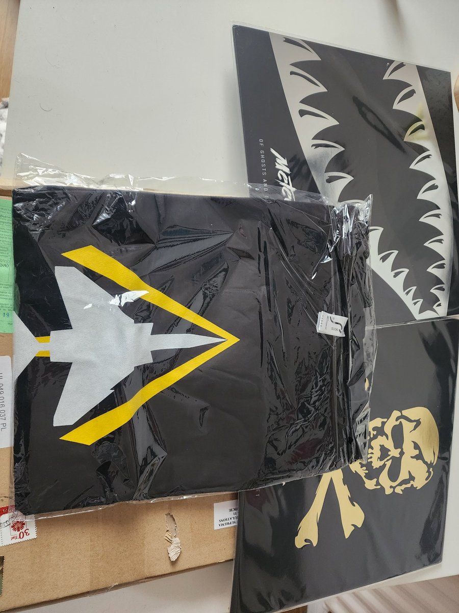 Well my package from <a href="/HBSimulations/">Heatblur Simulations</a> finally arrived.

Was so worth the wait it looks awesome. 

Going to frame the vinyl and the T-shirt is great and only a few weeks to wait till I can crash the phantom constantly and swear a lot!

Yay 😍

#Hype