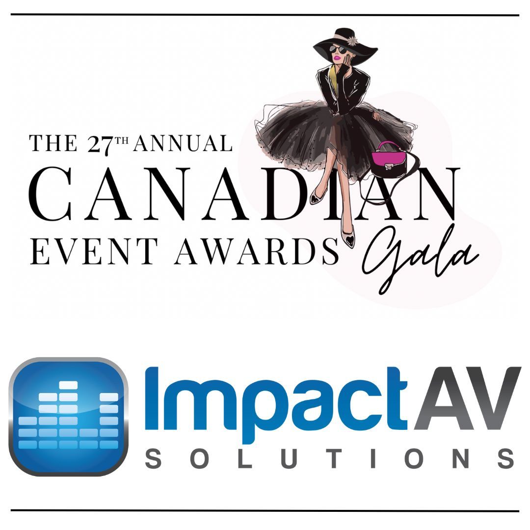 Tonight, we're off to the #CanadianEventAwards gala! We are finalists in two award categories - Best Event by an Association, Board or Committee and Best Virtual Conference (which we won last year!). Can't wait!

#AV #EventProfs #EventDesign #ImpactAV #CanadianEventAwards2024