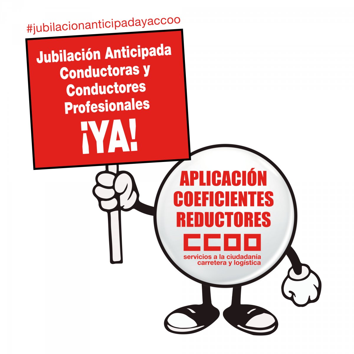 ✊ El próximo mes nos movilizamos por la jubilación anticipada de las personas profesionales del transporte por carretera. 📅 7 de junio 🕚 11:00 📍Ministerio de Inclusión, Seguridad Social y Migraciones ➡️ fsc.ccoo.es/noticia:693252