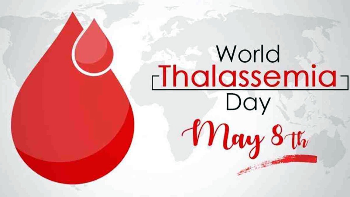 World Thalassemia Day being observed today
This year’s theme is “Empowering Lives, Embracing Progress: Equitable and Accessible Thalassemia Treatment for All’’.

#قوم_کی_آواز
#PublicVoice
publicvoice.pk