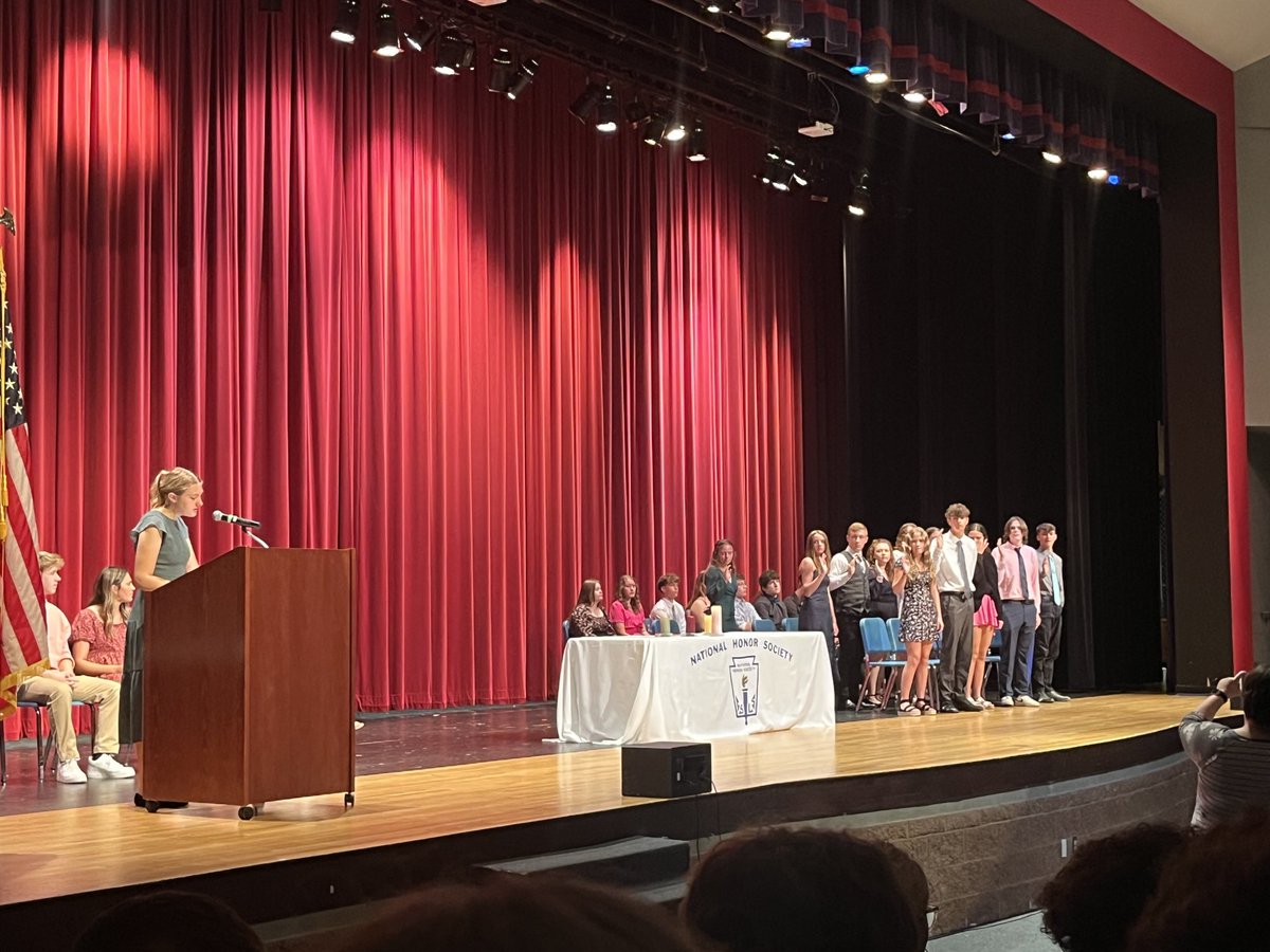 National Honor Society Induction 2024! Way to go Lancers!! Good luck to all of our graduating seniors!