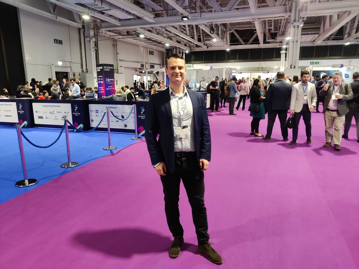 Exciting times at the @ukbiotechshow today and tomorrow! If you're keen to chat about genomics, AI in clinical workflows, or #digitalhealth, reach out to Luke Snelling at the event! 🤝 #LondonBiotechnologyShow #Biotechnology #Innovation #MedTech #LifeSciences #Genetics #LBS24