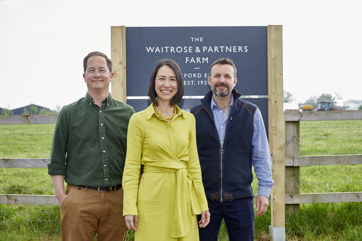 Today we unveiled #FarmingForNature🚜 committing to our 2,000+ British Farmers to support them in moving to, nature-friendly farming 🌾& collaborating with @LEAF_Farming and @UniofReading, we'll be supporting our #WaitroseFarmers every step of the way…