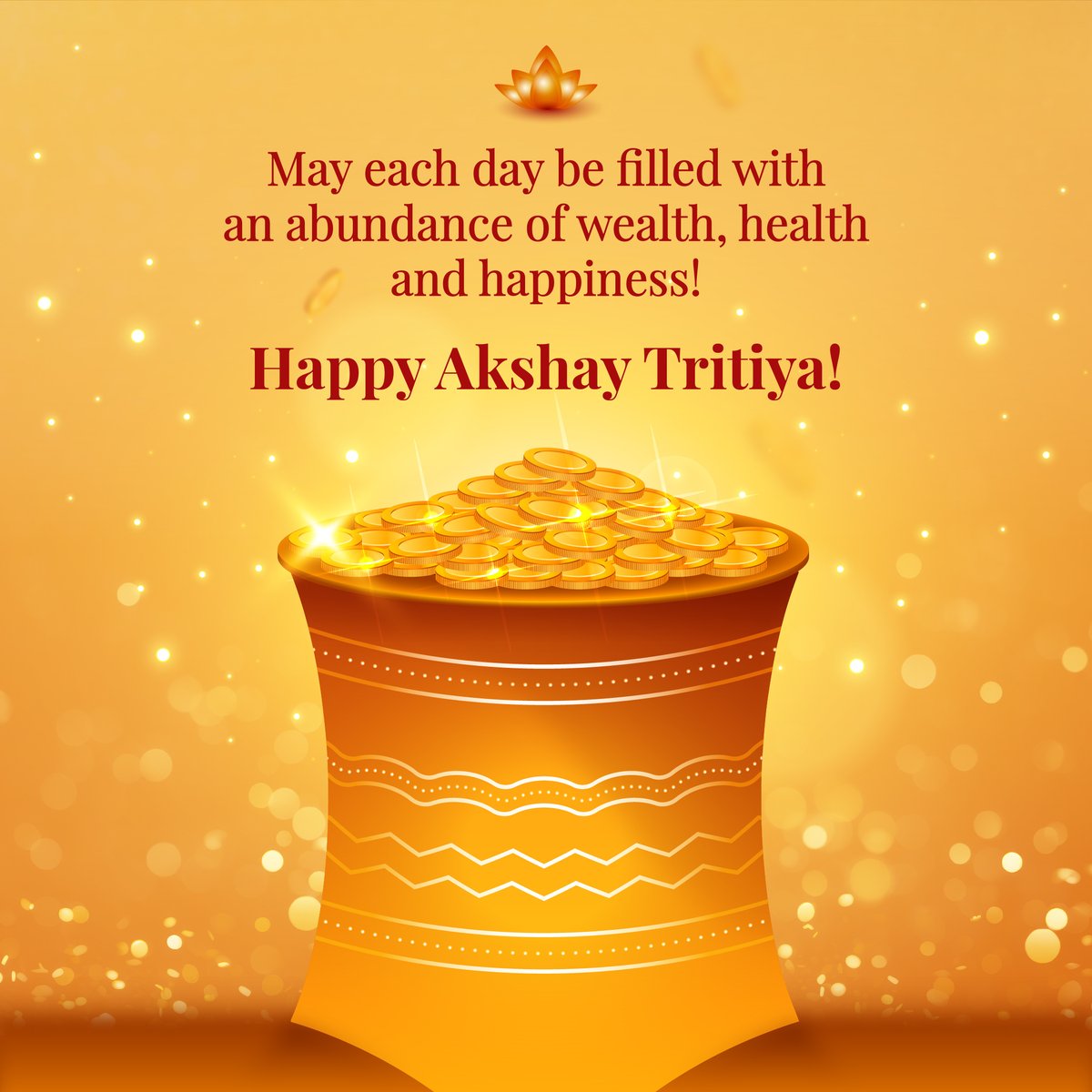 Of sparkling celebrations and prosperous days ahead! #AkshayaTritiya #Manyavar