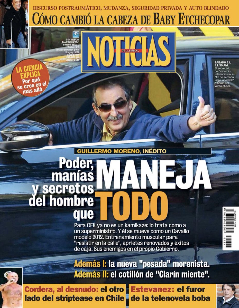 Guillermo Moreno estaría detrás de la censura a Cuneo en A24, habría pagado 25M usd para que bajen el programa.
#BuenMiercoles