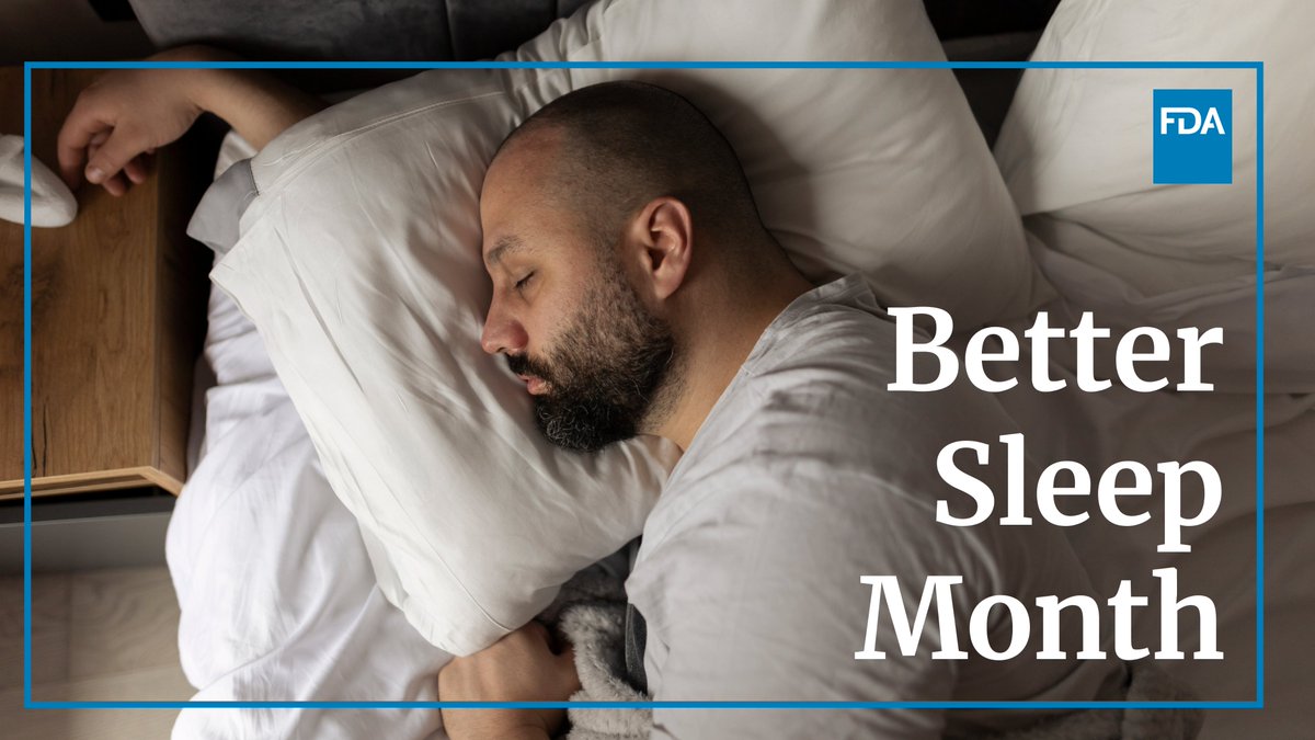 Untreated obstructive sleep apnea may increase your risk of heart attack, stroke, type 2 diabetes, glaucoma, and some types of cancer. Talk to your doctor about symptoms and treatment options. fda.gov/consumers/cons… #BetterSleepMonth