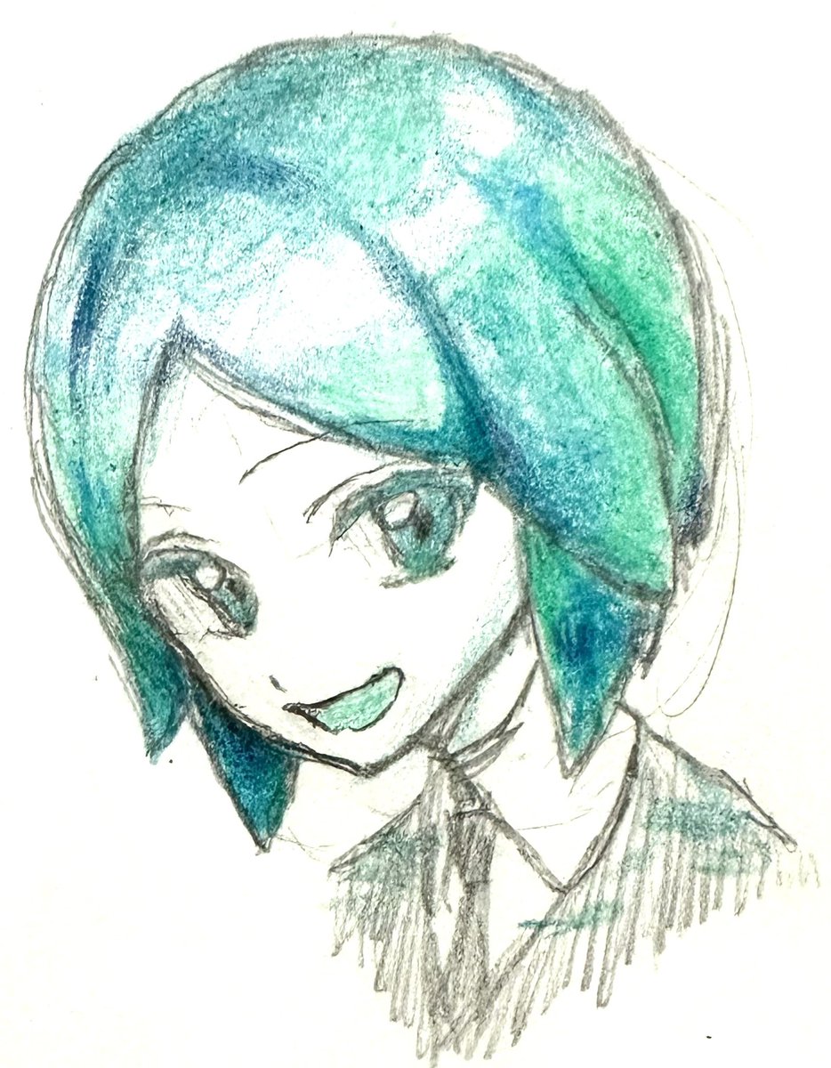 garanreesyo's tweet photo. 西の浅瀬色 フォスフォフィライト
 #宝石の国  #housekinokuni_fanart https://t.co/SFC1GVcIHp