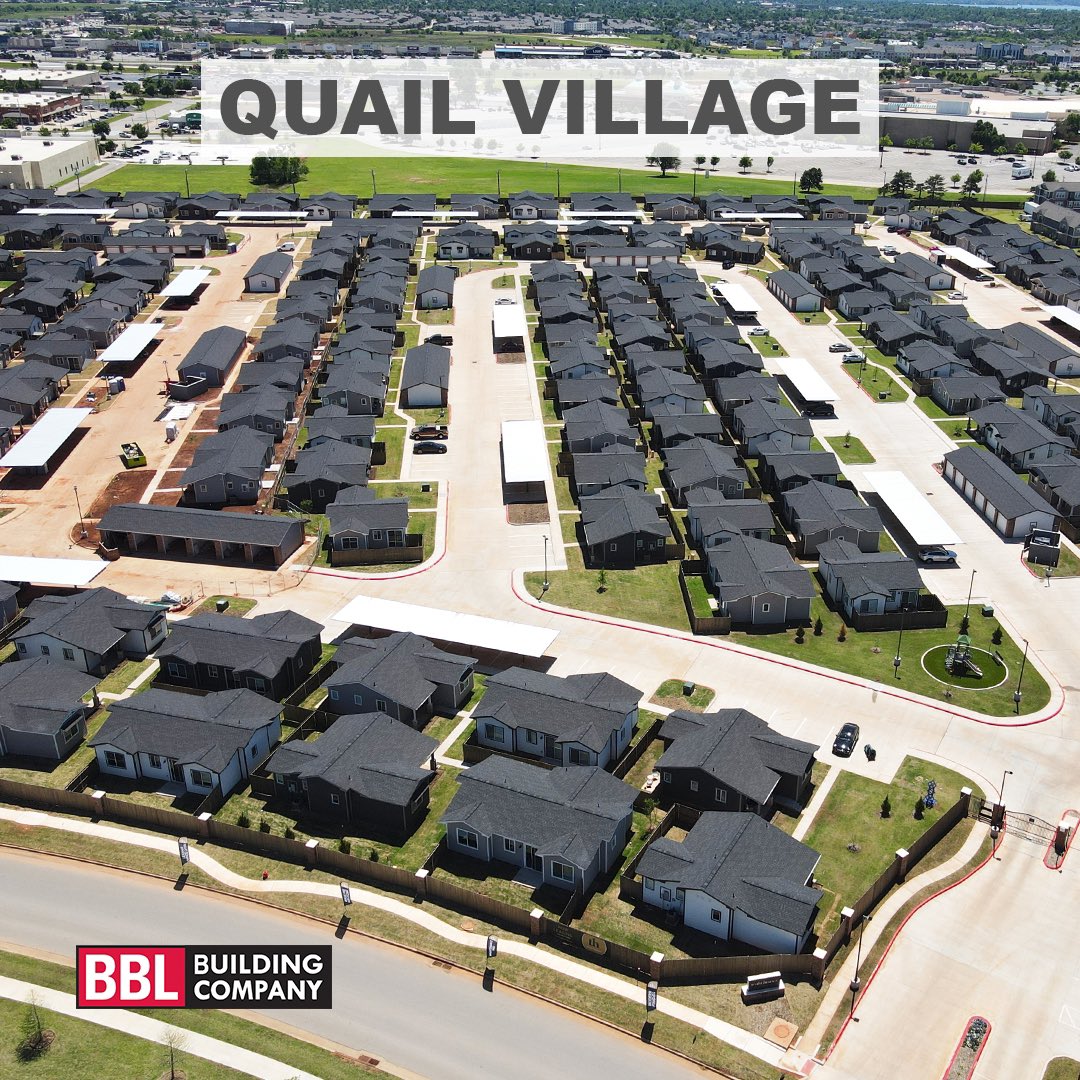 All units will be completed and turned over to management by the end of the month. We are very excited to be putting the finishing touches on this beautiful 215 unit build to rent community!
#bblbuildingco #quailvillage #oklahomacity #buildtorent
