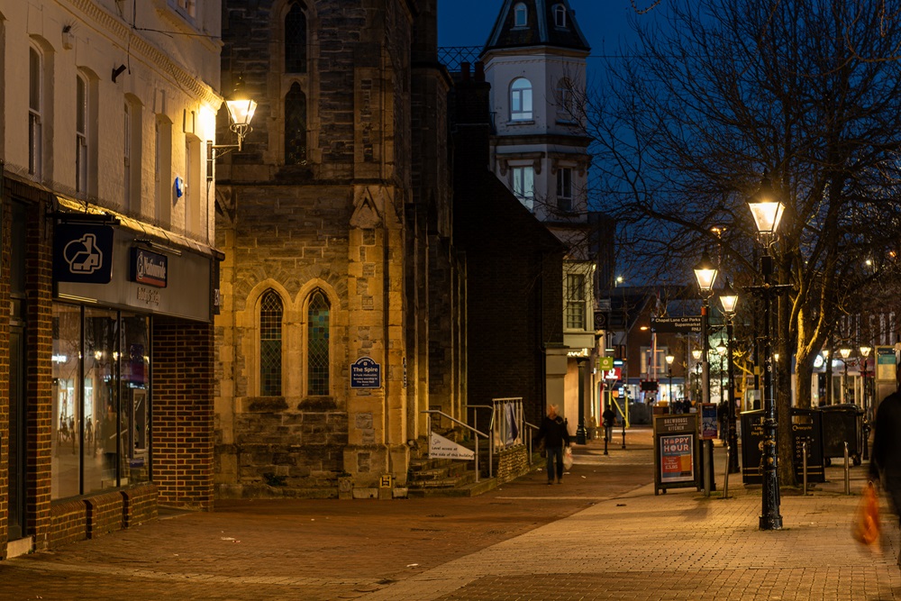 Acrospire upgrades Poole's heritage high street lighting. Find out more ➡️ a1lightingmagazine.com/company-news/a… #lighting #lightingnews #Acrospire #upgrade #lights #LEDs #project #lightingsolution