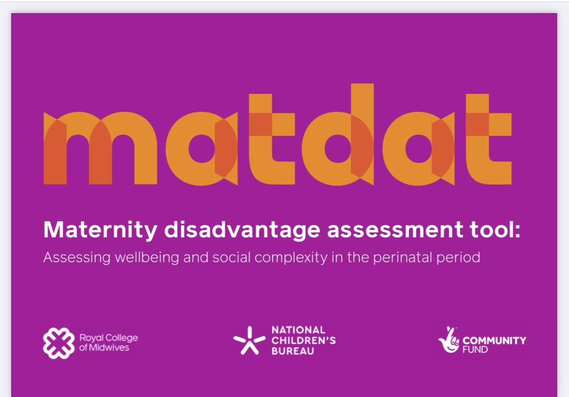 'Addressing not only health and wellbeing, but social complexity is key to improving maternity outcomes for all women' says RCM as it launches a Maternity Disadvantage Assessment Tool for midwives at its Annual Conference. rcm.org.uk/media-releases… @LeapLambeth #rcmconf24