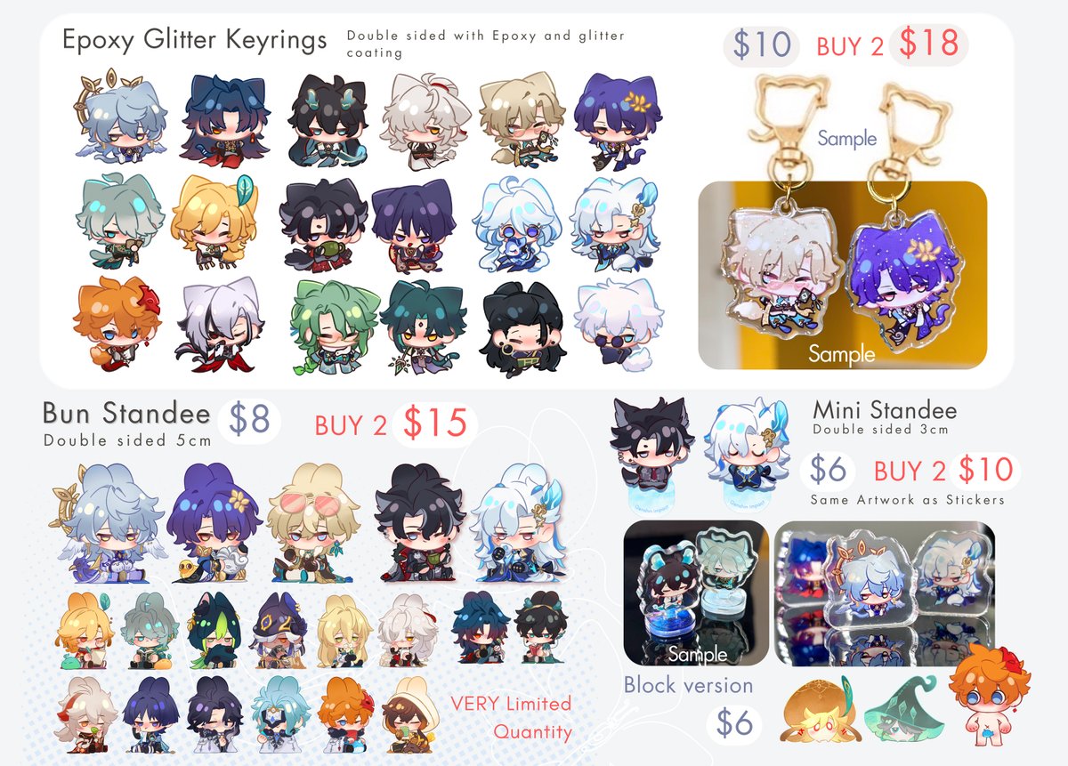 🌨 [RT greatly appreciated🥺]
Hello! This weekend I'll be tabling at #Doujima2024 at table C46!
✨Here's my catalogue for the event, most things are very limited quantities due to bag weight (┬┬﹏┬┬) If anyone is interested, please drop by! 

#doujimasg