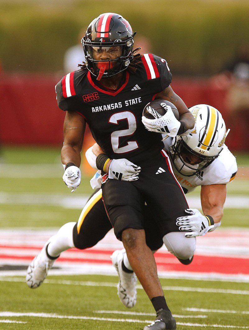 #AGTG 🙏🏽 What an amazing morning it is!!! I am blessed to receive my second offer from Arkansas State University @AStateFB @edwinfarmer1974 @CoachLovings @Showtime12u @larryblustein @CoachSancho1 @DerekLPonderJr1 @OcalaPreps @PrepRedzoneFL