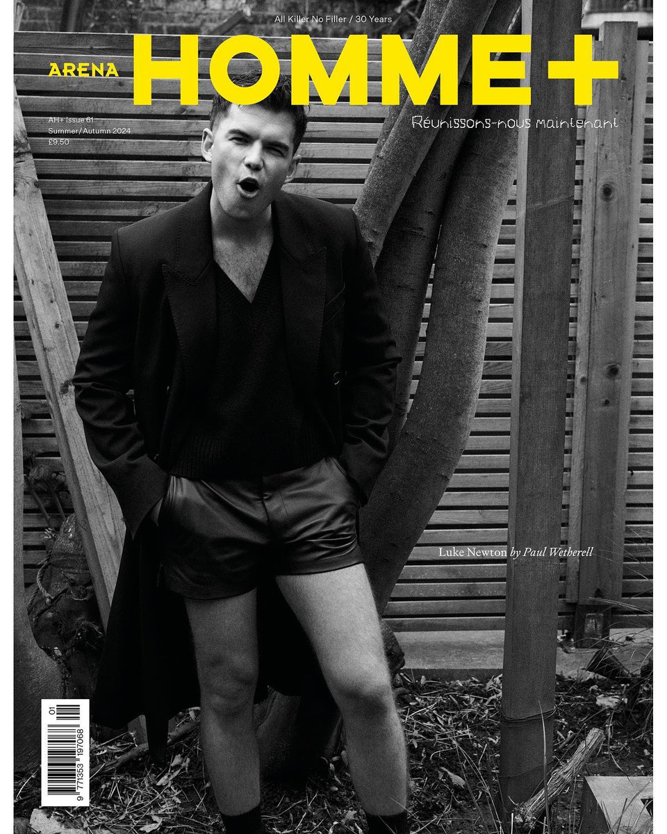 ✨New Newts✨
Luke Newton covers Arena Homme +