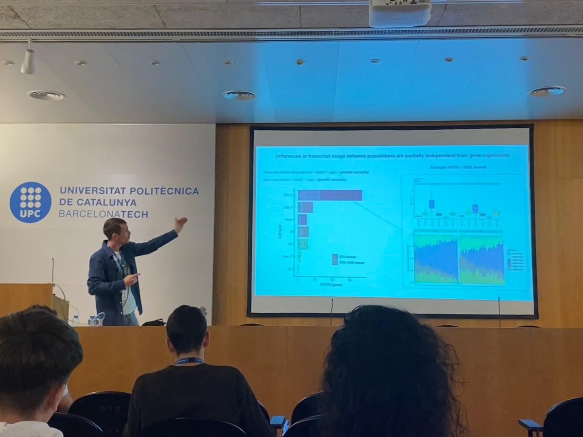 Very glad to present my latest work on alternative splicing variability between human population at single-cell resolution at the <a href="/BSC_CNS/">BSC-CNS</a>
Doctoral Symposium #DocSym
I found a great exercise to take my science to a higher level of abstraction to reach such a diverse audience