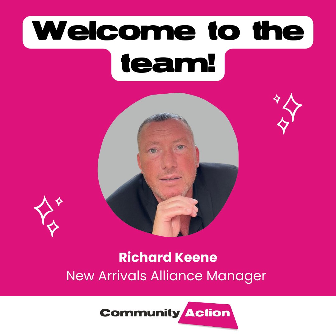 Introducing New Arrivals Alliance Manager, Richard Keene! Richard will be facilitating & supporting the development of the New Arrivals Alliance for Derby City, a new project that brings together VCSE organisations to support refugees & asylum seekers 🔗communityactionderby.org.uk/latest/news/In…