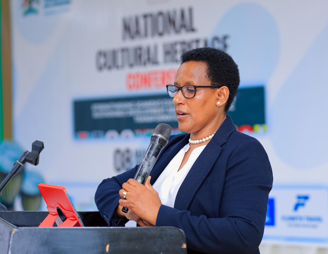 In her remarks,the PS @KatusiimeDor highlighted need for continued dialogue & collaborations amongst Stakeholders to foster partnerships that can tackle emerging global challenges as well as empowering communities since they are the custodians & stewards of their own heritage.