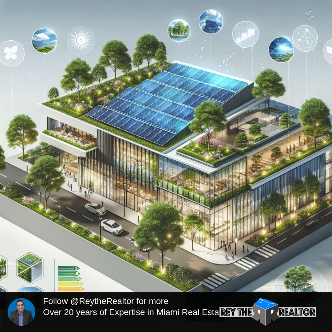 Maximize property value by investing in sustainable and energy-efficient upgrades, such as solar panels or LEED certification, to attract eco-conscious tenants and reduce long-term operating costs.' #CommercialRealEstate #GreenInvesting